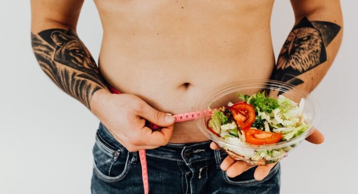 person healthy food eat